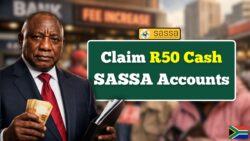 SASSA Account Holders Can Claim R50 Cash and Free Data Before January 31