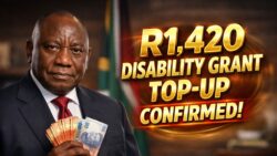 Disability Grant Top-Up of R1,420 Confirmed as SASSA Issues January 30 Update