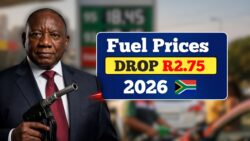 Fuel Prices Drop for 2026 as R2.75 Cut Takes Effect Under New Year Petrol Pricing Changes