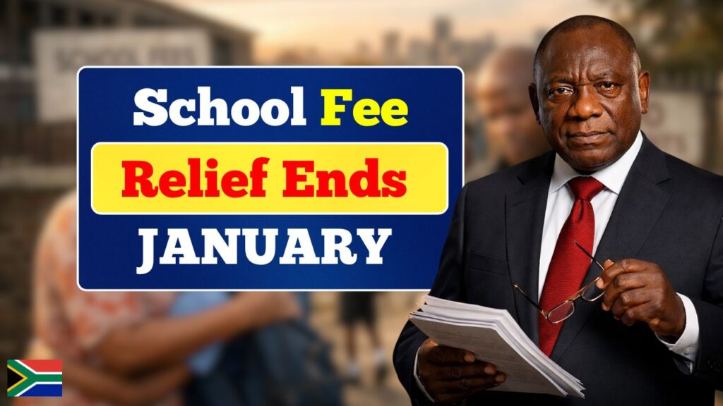 Goodbye to School Fee Relief