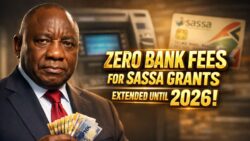Zero Bank Charges for SASSA Grant Recipients Extended Until January 31 2026