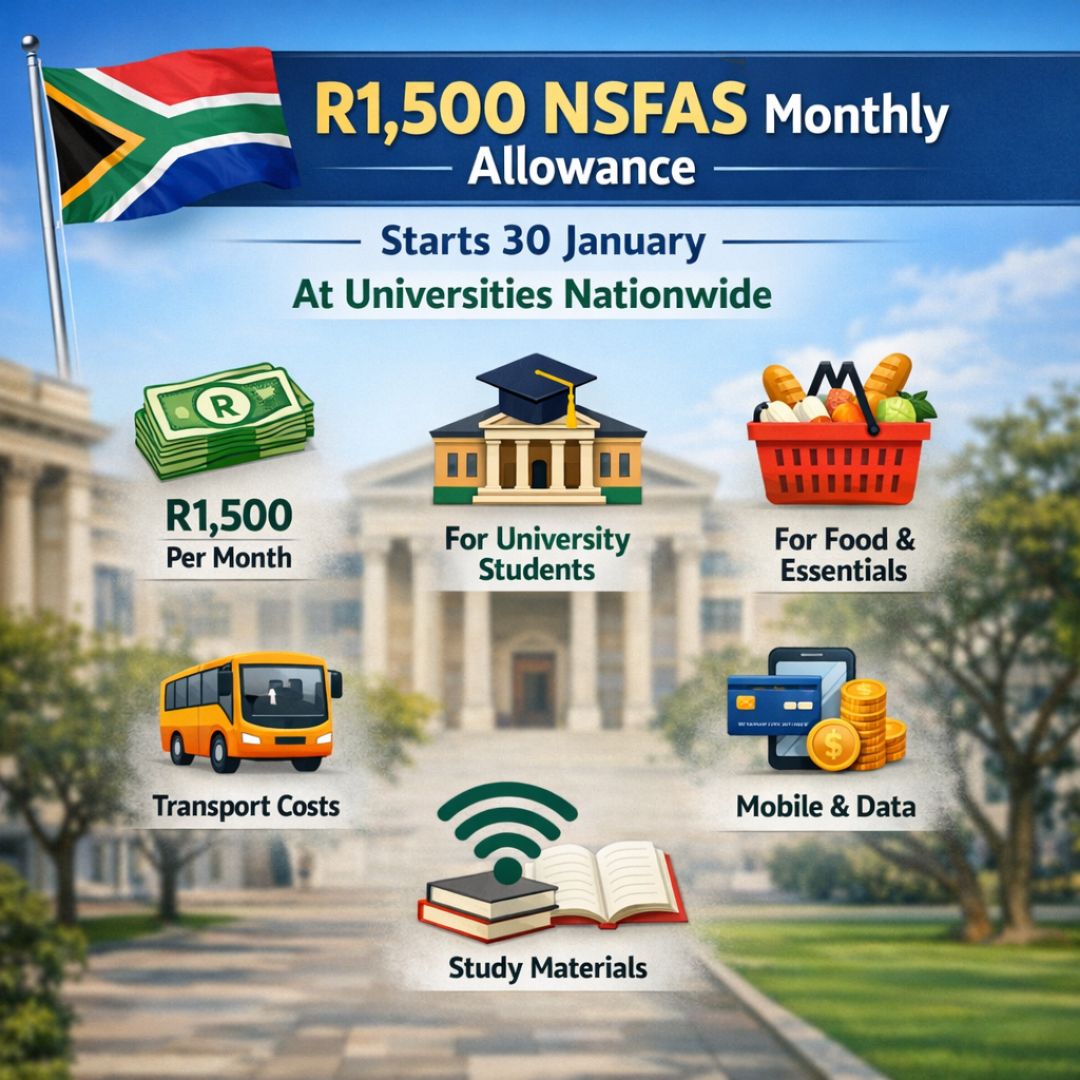  NSFAS Monthly Allowance