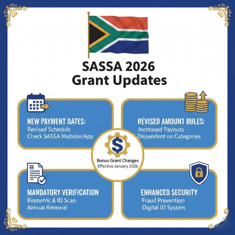 SASSA Bonus Grant Changes in 2026