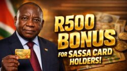 R500 Bonus Payment for SASSA Gold Card Users Lands January 29 Check Eligibility Now