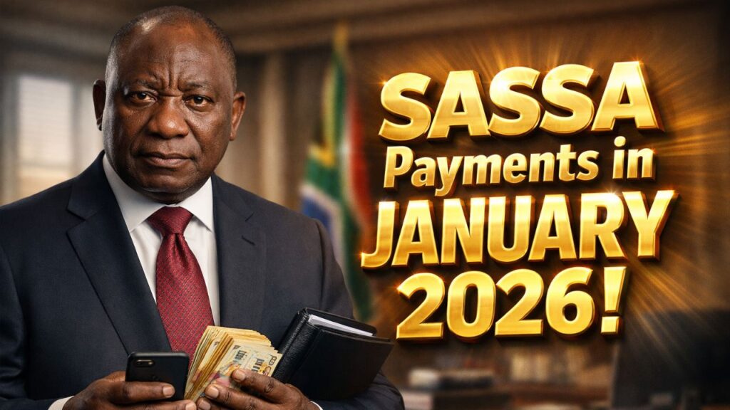 SASSA SRD Payment Dates January 2026