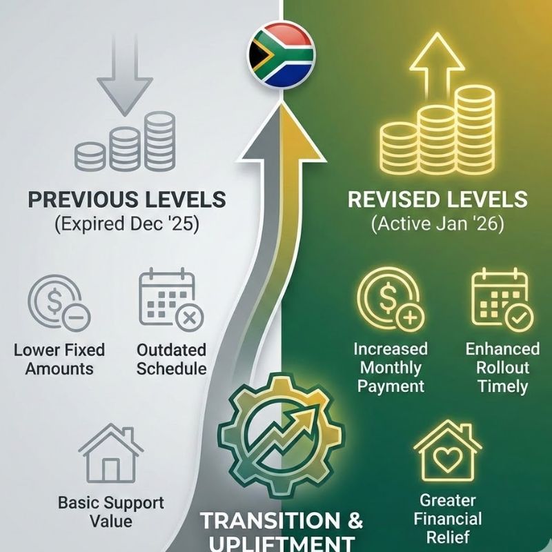Say Goodbye Old SASSA Grant Level
