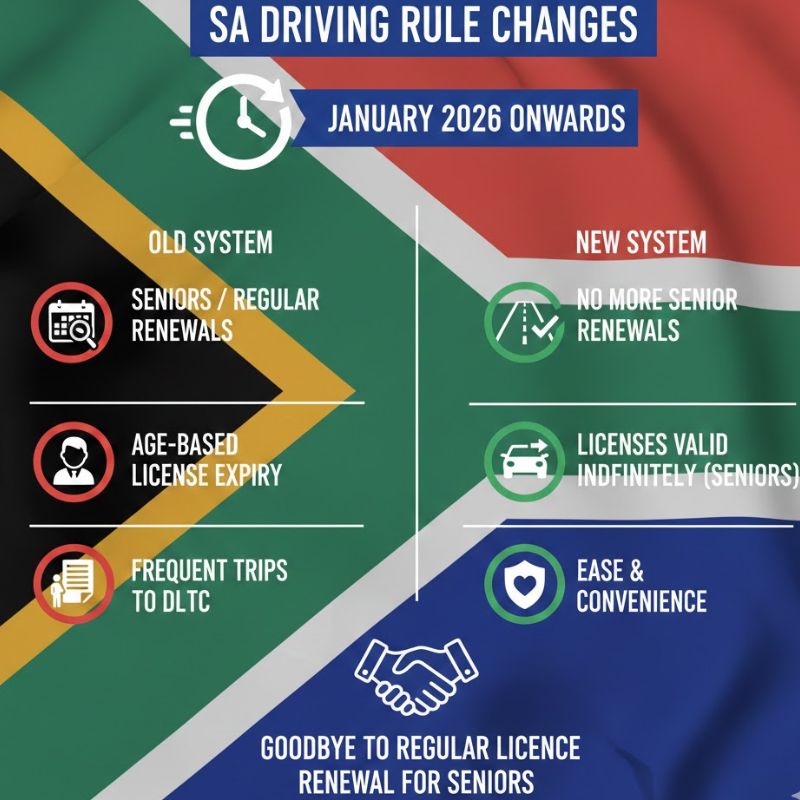 South Africa Updates Driving Rules