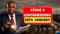 Stage 6 Loadshedding Returns January 31 With Updated List of Worst Hit Areas